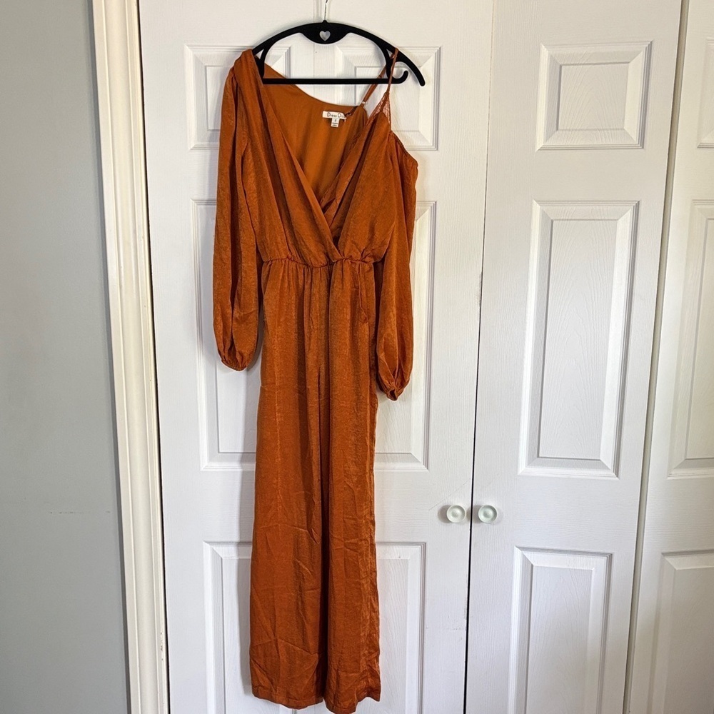 Chic Rust Jumpsuit